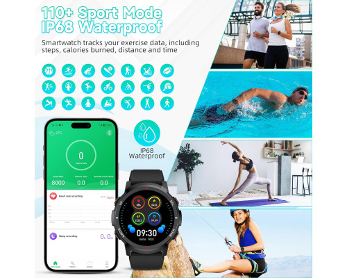 1,39-дюймовий розумний годинник IDEALROYAL S52 з Bluetooth-дзвінками