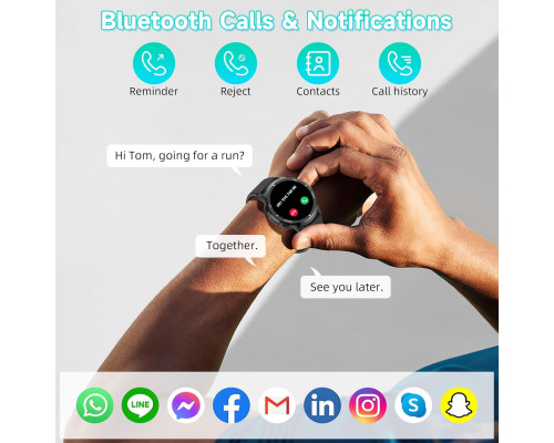 1,39-дюймовий розумний годинник IDEALROYAL S52 з Bluetooth-дзвінками