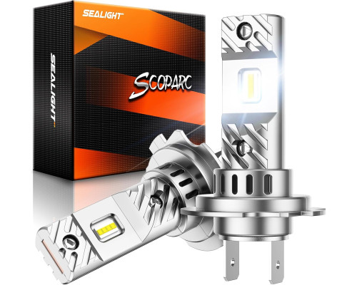 Автомобільні лампи SEALIGHT H7 6500K (Комплект 2шт)