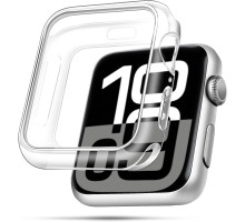 Прозорий силіконовий чохол ivoler для Apple Watch (Комплект 3шт)