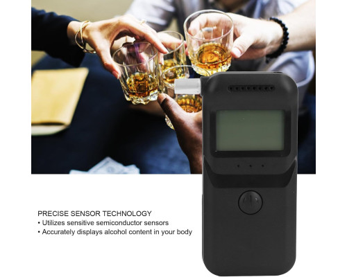 Алкотестер MR997 з РК-дисплеєм та 4 мундштуками