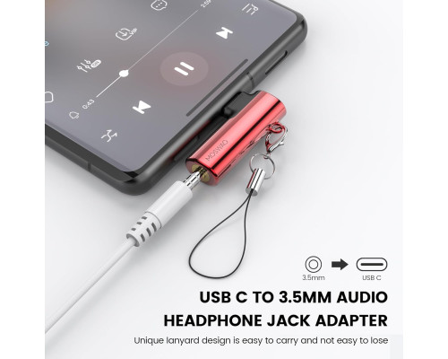 Адаптер для навушників MOSWAG USB C