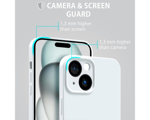 Силіконовий чохол MyGadget, сумісний з Apple iPhone 15