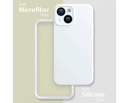 Силіконовий чохол MyGadget, сумісний з Apple iPhone 15