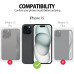 Силіконовий чохол MyGadget, сумісний з Apple iPhone 15