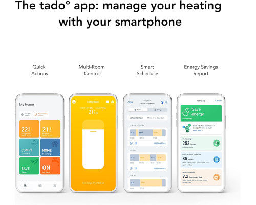 Базовий розумний термостат для радіатора Tado