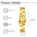 Аналоговий кварцовий годинник JewelryWe Square