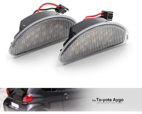 Світлодіодне підсвічування номерного знаку Toyota Aygo 2005-2014 MK I (AB10) 81270-0H010