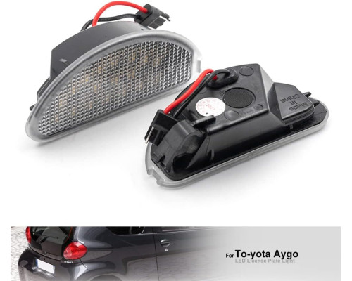 Світлодіодне підсвічування номерного знаку Toyota Aygo 2005-2014 MK I (AB10) 81270-0H010