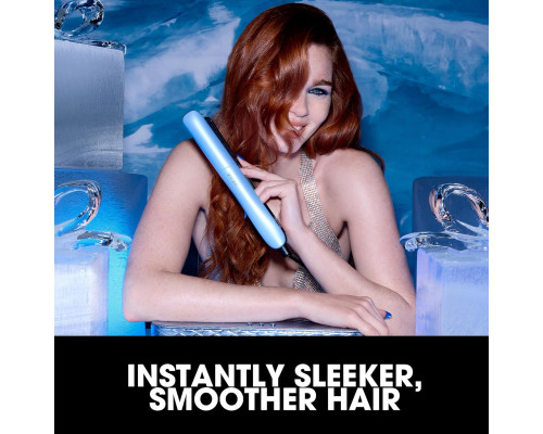Випрямляч для волосся GHD ICY Blue з футляром Iced Luxe
