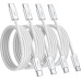 Кабелі LISEN USB C (Комплект 4шт)