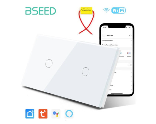 Однолінійний Wi-Fi вимикач світла BSEED