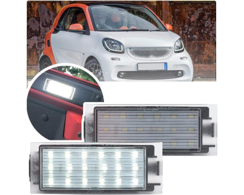 Автомобільний світлодіодний ліхтар для номерного знака NSLUMO (2 шт)