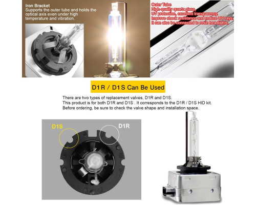 Ксенонова лампа WinPower D8S D1S 35 Вт для фар X-treme (комплект 2шт)