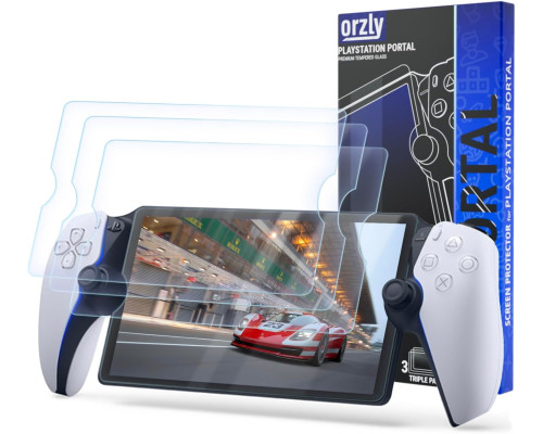 Захисне скло Orzly для портативних аксесуарів для віддаленого плеєра Playstation Portal (набір з 4 шт.)