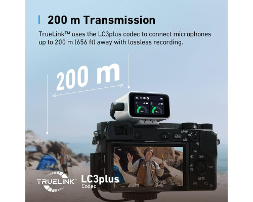 Бездротовий петличний мікрофон AnkerWork M650