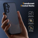Матовий чохол для Samsung Galaxy A55 5G із захисним покриттям для камери та 2 частинами загартованого скла