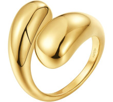 Масивні каблучки YADUDA з товстим золотим покриттям 18K, розмір 8
