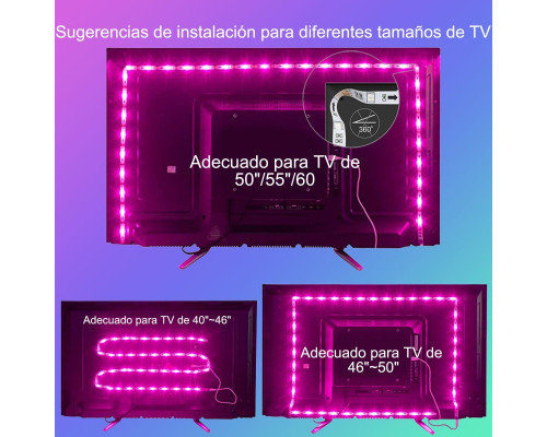 Комплект підсвічування телевізора 5050 RGB для HDTV (3 м для телевізорів 46