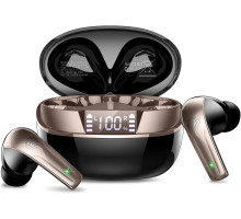 Бездротові навушники-вкладиші Bluetooth 5.3 з шумопоглинанням