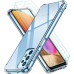 Прозорий чохол для Samsung Galaxy A32 4G + 3 захисні скла