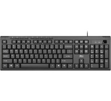 Ультратонка компактна дротова USB-клавіатура Rii RK907 для Mac та ПК, Windows 10/8 / 7 / Vista/XP