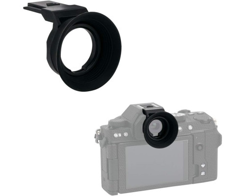 Силіконовий подовжений наглазник Kiwifotos для бездзеркальної камери Fuji Fujifilm X-S20 X200 X200