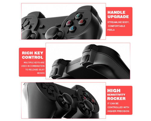 Actualia X2 4K HD Home TV Arcade із двома бездротовими контролерами 2.4G