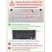Чохол Seorsok сумісний з MacBook Air 13,6 дюйми