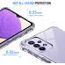 Прозорий чохол для Samsung Galaxy A32 5G + 3 захисних скла