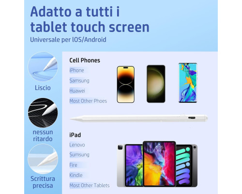 Універсальний стилус сумісний із системами IOS та Android
