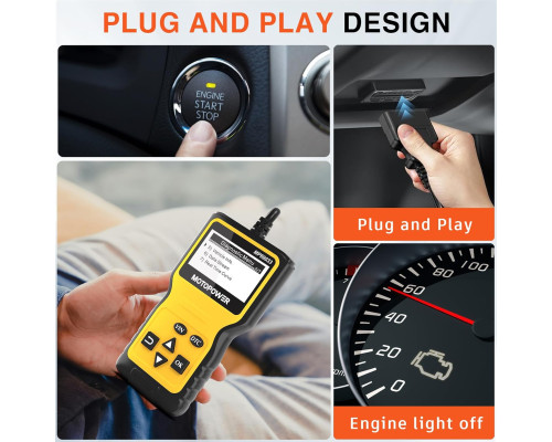 Автомобільний сканер MOTOPOWER MP69033 OBD2