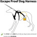 Шлейка для собак Huntboo No Escape