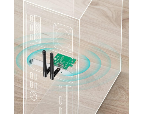 Бездротовий адаптер N PCI Express Tp-link Tl-wn881nd 300 Мбіт/с