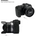 Бленда об'єктива для Canon RF 16mm F2.8 STM на камері EOS R5 II R6 II R8 R1 R3 RP R