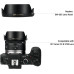 Бленда об'єктива для Canon RF 16mm F2.8 STM на камері EOS R5 II R6 II R8 R1 R3 RP R