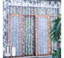 Гірлянда Ollny Curtain Lights (біле світло)