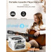 Касетний CD-програвач / бумбокс Jimeng з Bluetooth та акумулятором FM/AUX/Micro SD/USB