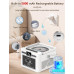 Касетний CD-програвач / бумбокс Jimeng з Bluetooth та акумулятором FM/AUX/Micro SD/USB