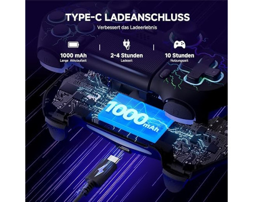 Бездротовий контролер ECHTPower для PS4