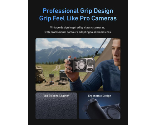 Комплект чохла та тримача для телефону Telesin Master Grip Kit для iPhone 17 Pro