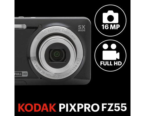 Компактна камера FZ55 з 16-мегапікселями