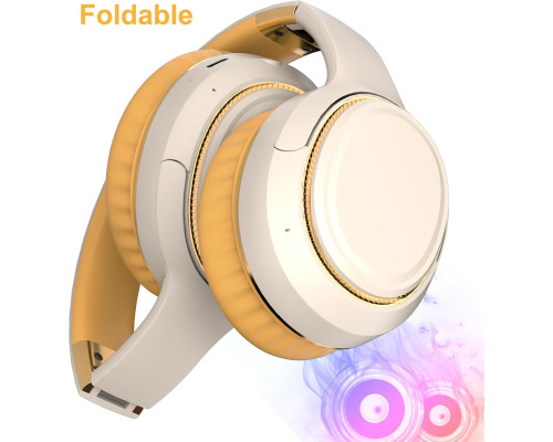 Накладні Bluetooth-навушники ESoundvol LED