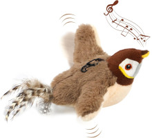 Інтерактивна автоматична іграшка для котів Nepfaivy Cat Toy Bird Electric