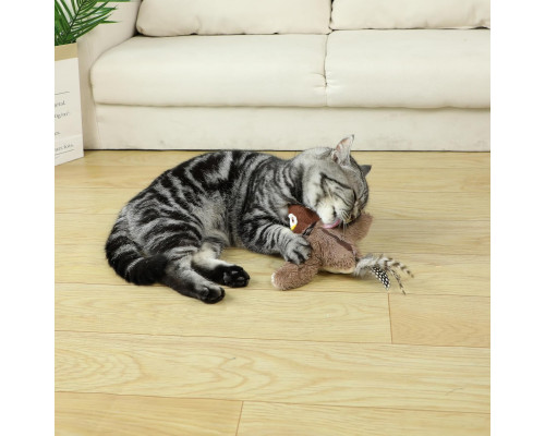 Інтерактивна автоматична іграшка для котів Nepfaivy Cat Toy Bird Electric