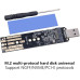 Корпус для жорсткого диску NVME SATA 2242/2260/2280