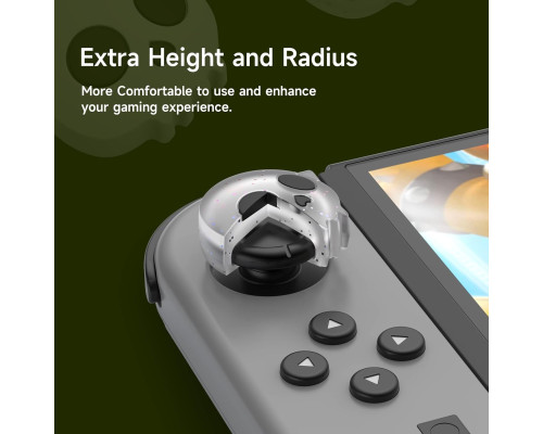 Силіконові накладки JINGDU на джойстики Nintendo Switch (Комплект 4шт)