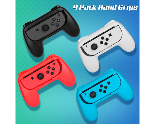 Рукоятки JoyHood для Nintendo Switch (Комплект 4шт)