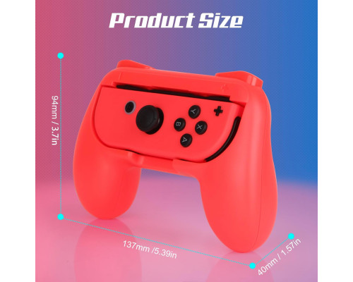 Рукоятки JoyHood для Nintendo Switch (Комплект 4шт)