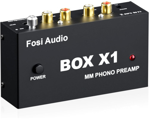 Фонокоректор Fosi Audio Box X1 для MM-програвача вінілових пластинок